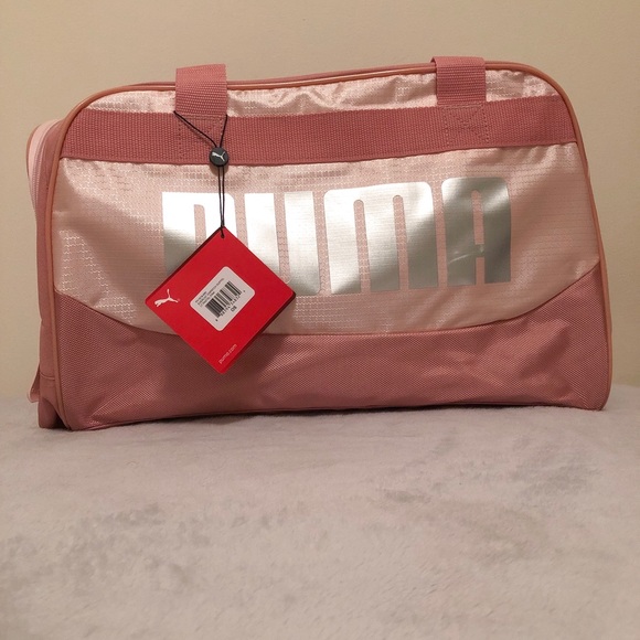 Puma Handbags - 💥 PASTEL PINK PUMA DUFFEL! 💥
